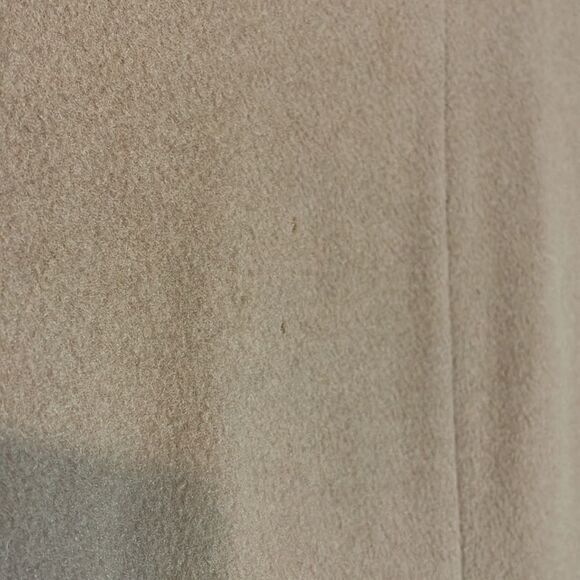 J.G Hook Wool/Cashmere Tan Coat Size Medium - Picture 10 of 10
